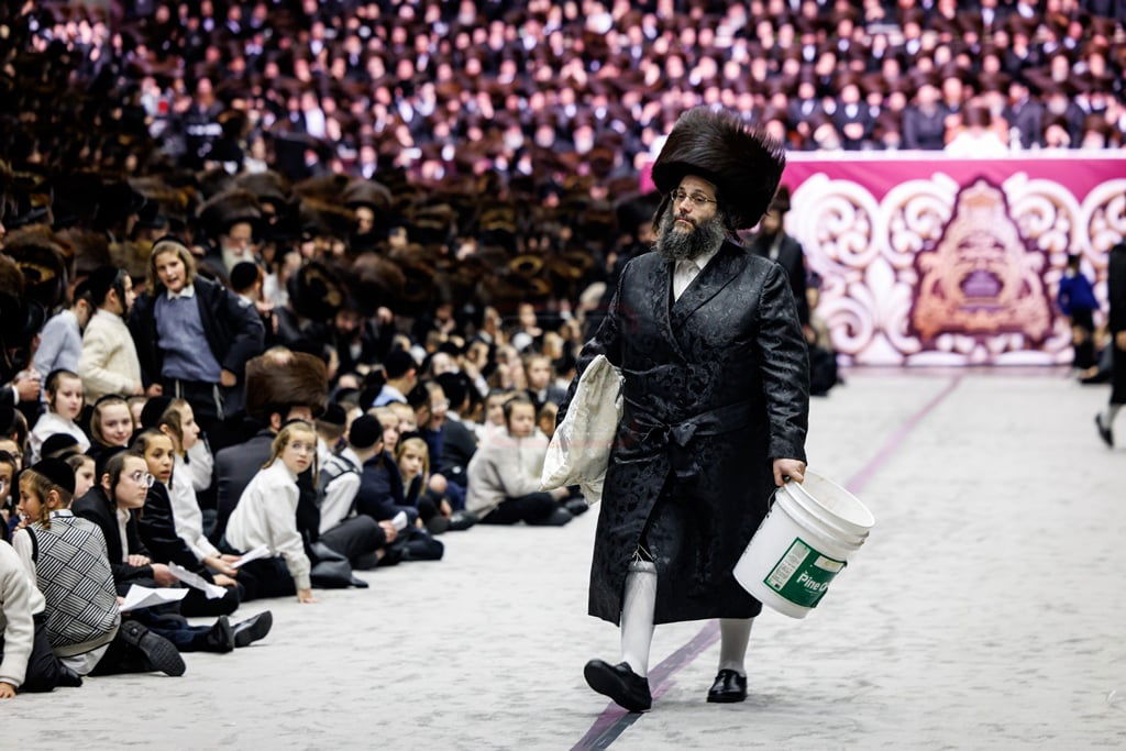 שמחת נישואי נינתו הראשונה של האדמו"ר מסאטמר