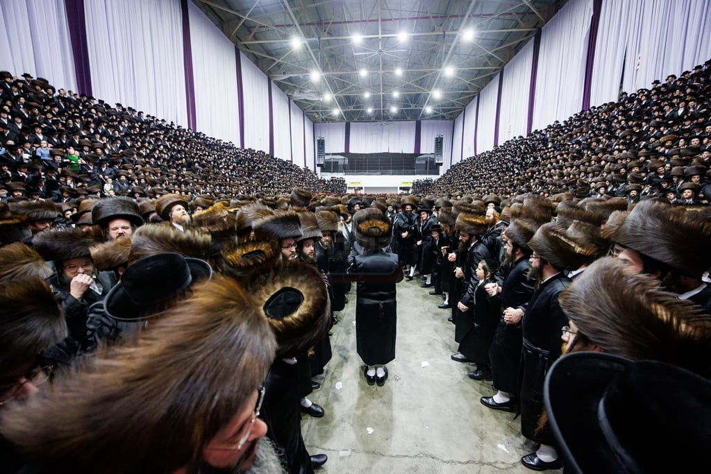 שמחת נישואי נינתו הראשונה של האדמו"ר מסאטמר