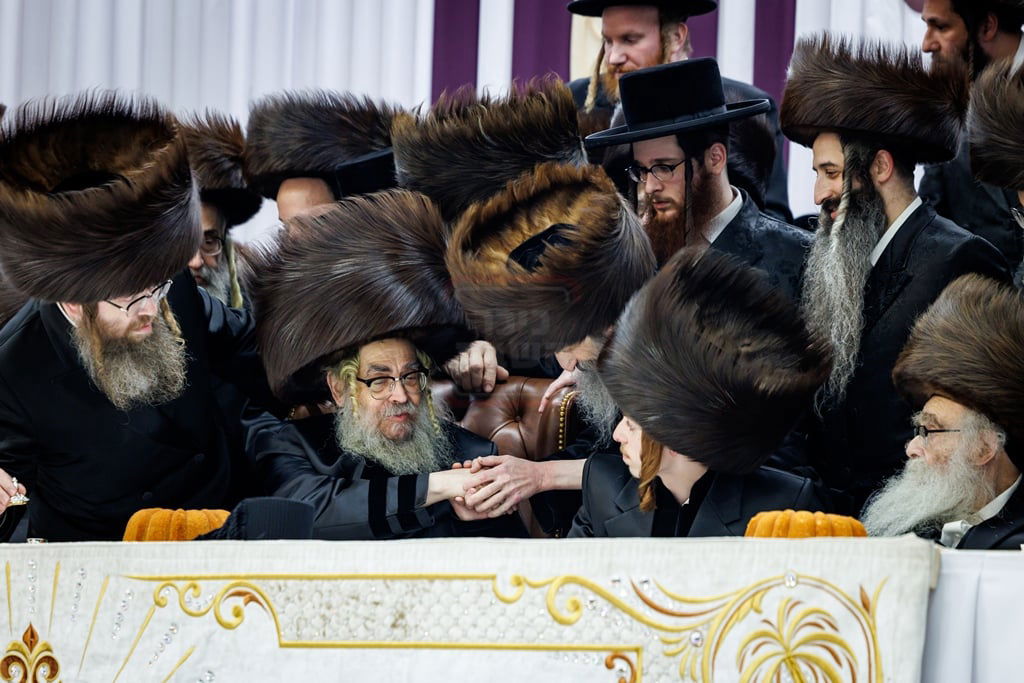 שמחת נישואי נינתו הראשונה של האדמו"ר מסאטמר