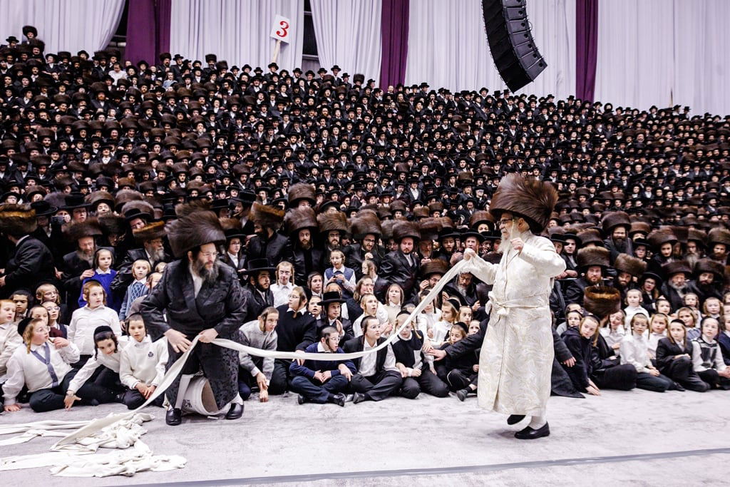 שמחת נישואי נינתו הראשונה של האדמו"ר מסאטמר