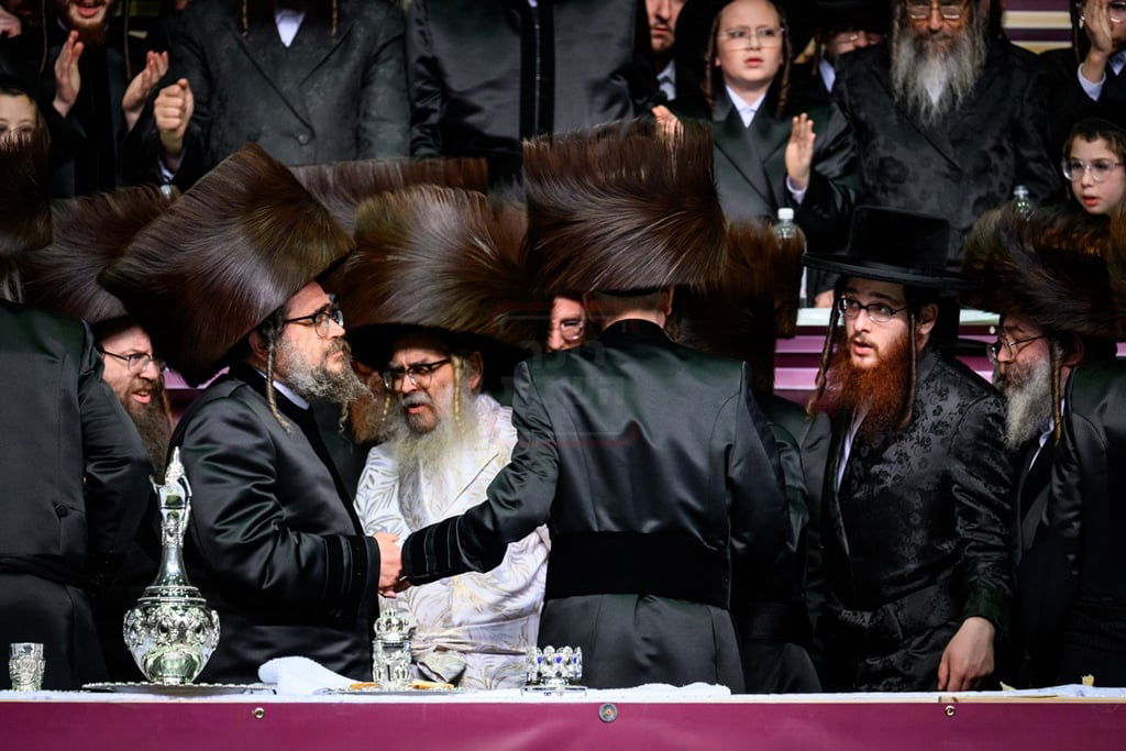 שמחת נישואי נינתו הראשונה של האדמו"ר מסאטמר