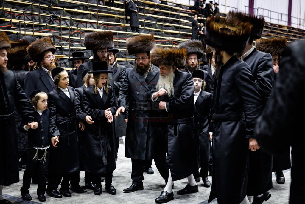 שמחת נישואי נינתו הראשונה של האדמו"ר מסאטמר