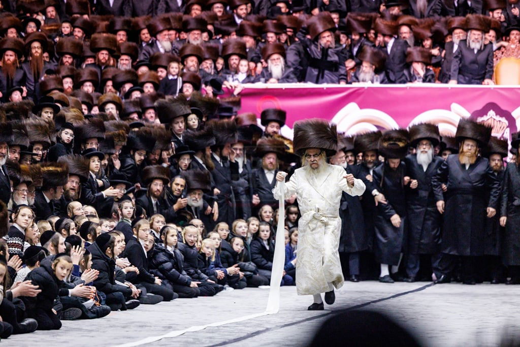 שמחת נישואי נינתו הראשונה של האדמו"ר מסאטמר