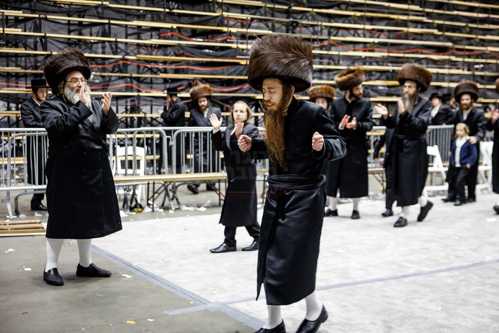 שמחת נישואי נינתו הראשונה של האדמו"ר מסאטמר