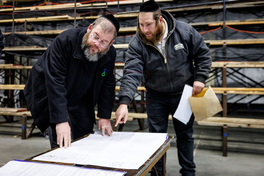 שמחת נישואי נינתו הראשונה של האדמו"ר מסאטמר