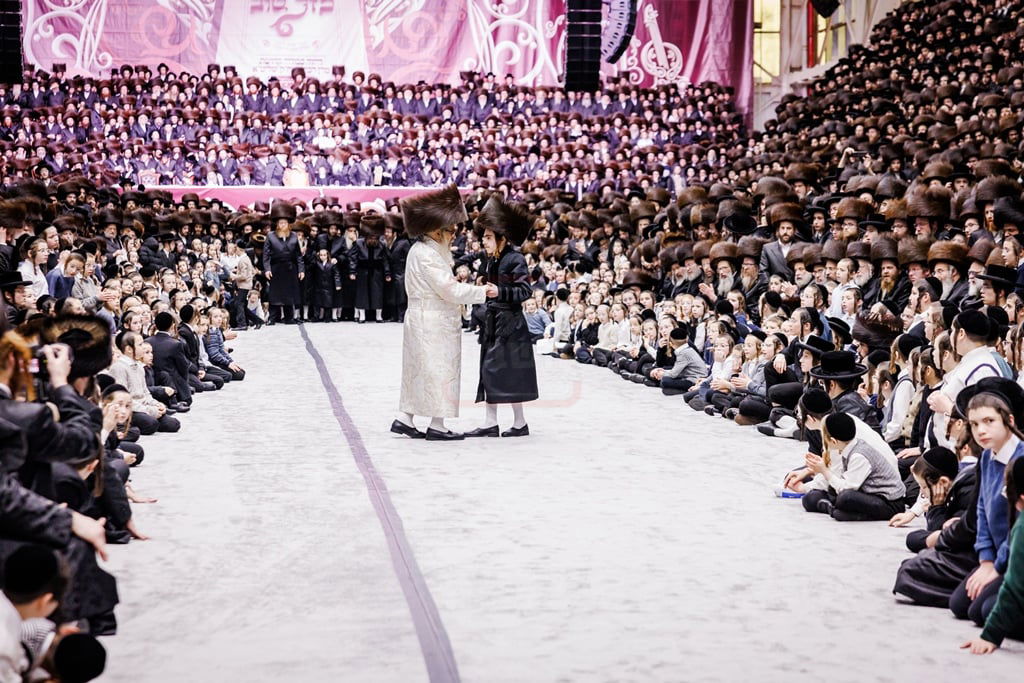 שמחת נישואי נינתו הראשונה של האדמו"ר מסאטמר