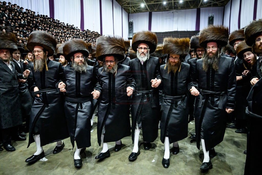 שמחת נישואי נינתו הראשונה של האדמו"ר מסאטמר