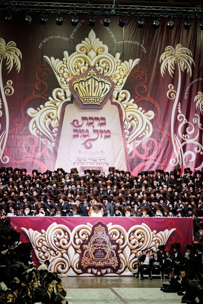 שמחת נישואי נינתו הראשונה של האדמו"ר מסאטמר