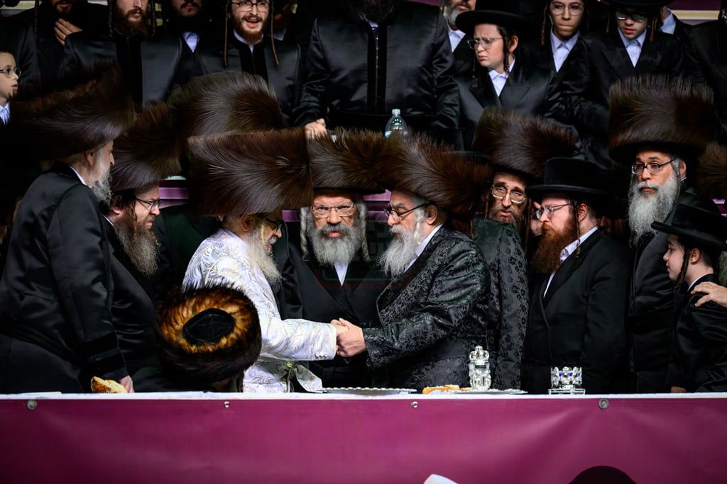 שמחת נישואי נינתו הראשונה של האדמו"ר מסאטמר