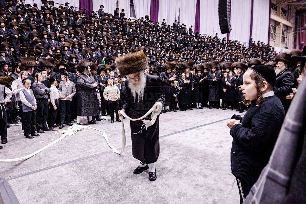 שמחת נישואי נינתו הראשונה של האדמו"ר מסאטמר