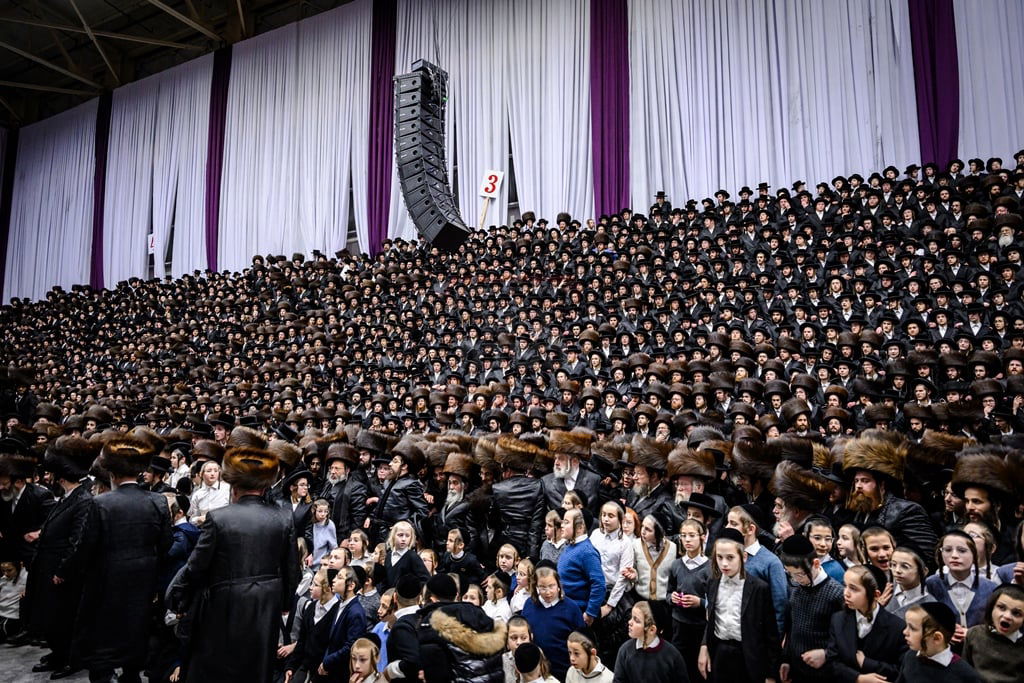 שמחת נישואי נינתו הראשונה של האדמו"ר מסאטמר