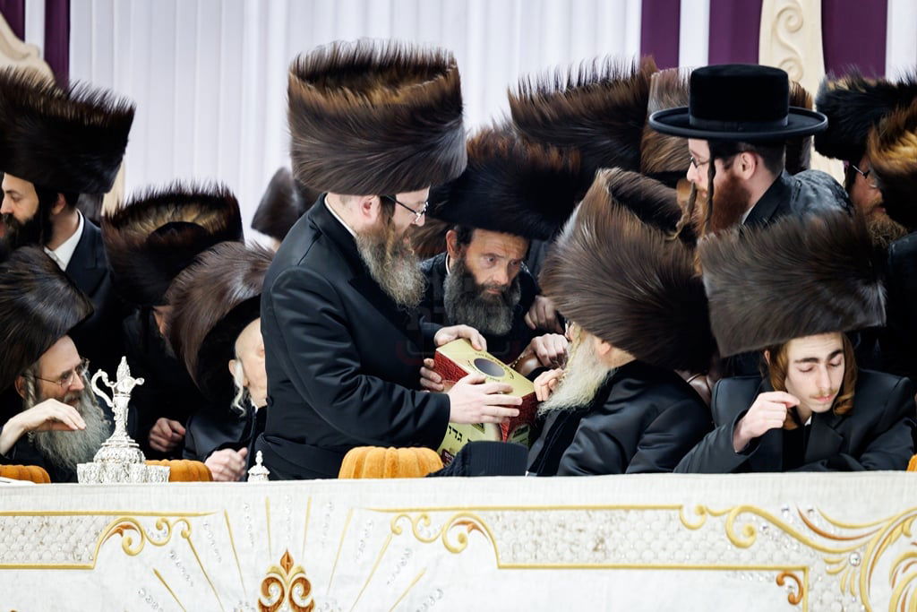 שמחת נישואי נינתו הראשונה של האדמו"ר מסאטמר