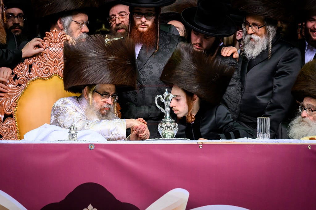 שמחת נישואי נינתו הראשונה של האדמו"ר מסאטמר