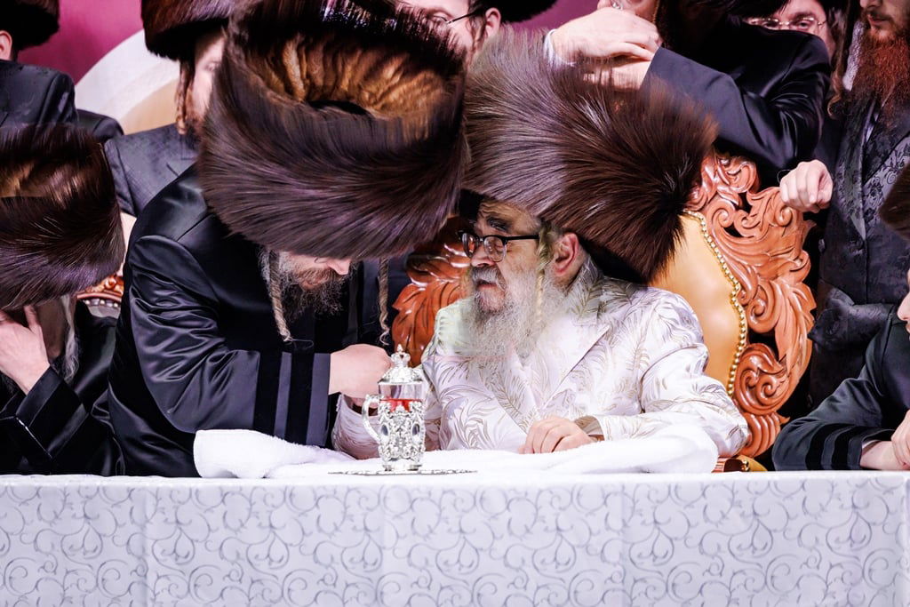 שמחת נישואי נינתו הראשונה של האדמו"ר מסאטמר