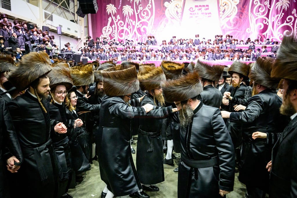 שמחת נישואי נינתו הראשונה של האדמו"ר מסאטמר