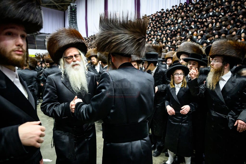 שמחת נישואי נינתו הראשונה של האדמו"ר מסאטמר