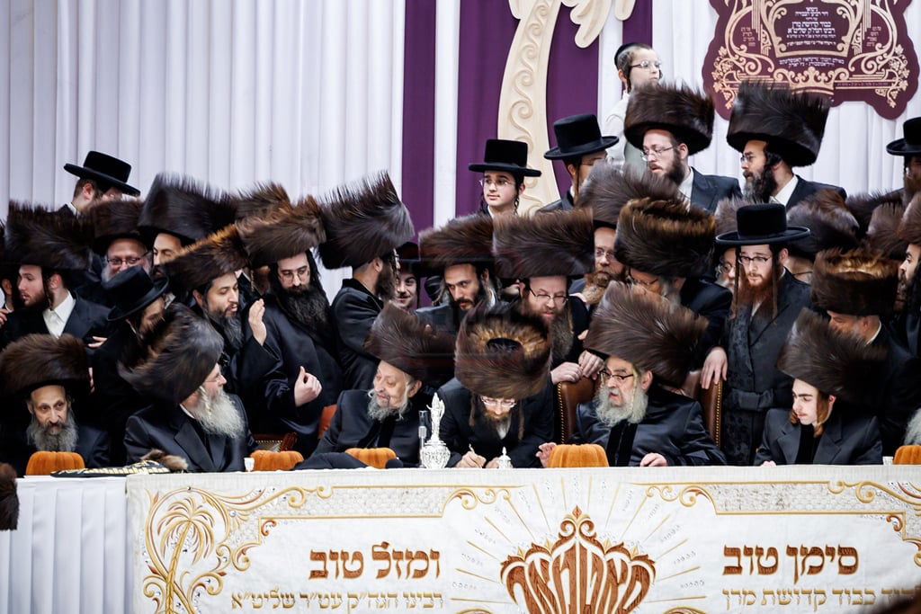 שמחת נישואי נינתו הראשונה של האדמו"ר מסאטמר