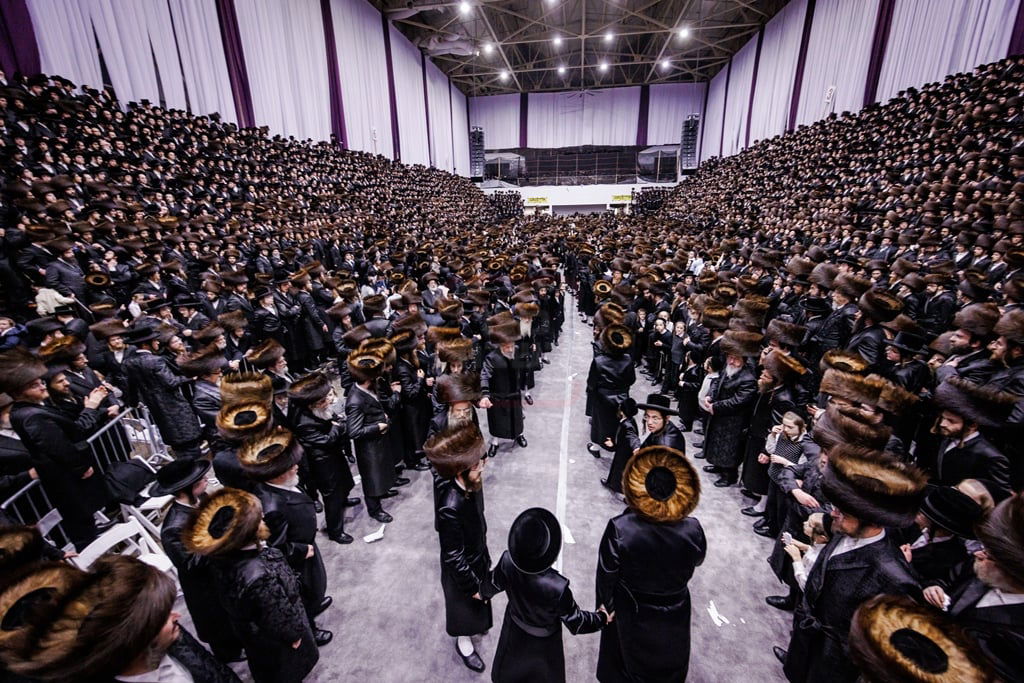 שמחת נישואי נינתו הראשונה של האדמו"ר מסאטמר