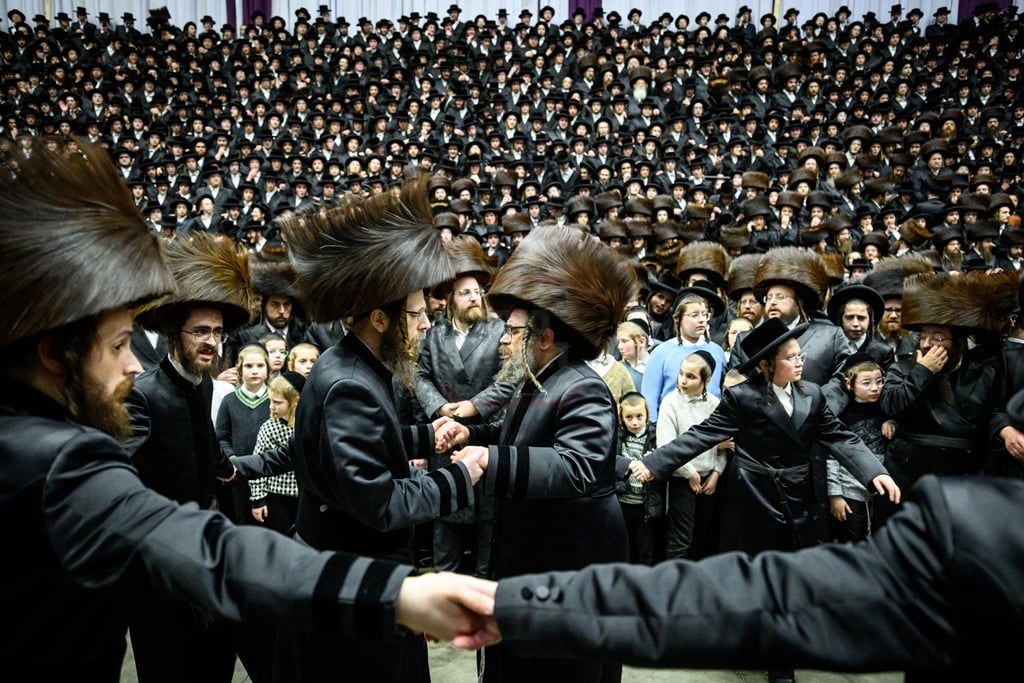 שמחת נישואי נינתו הראשונה של האדמו"ר מסאטמר