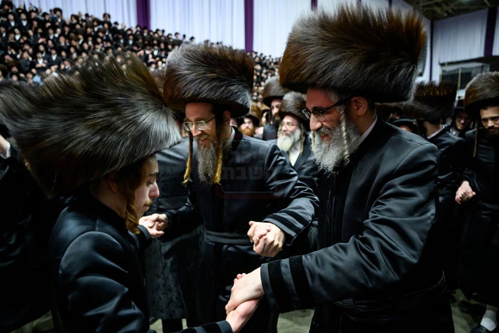 שמחת נישואי נינתו הראשונה של האדמו"ר מסאטמר