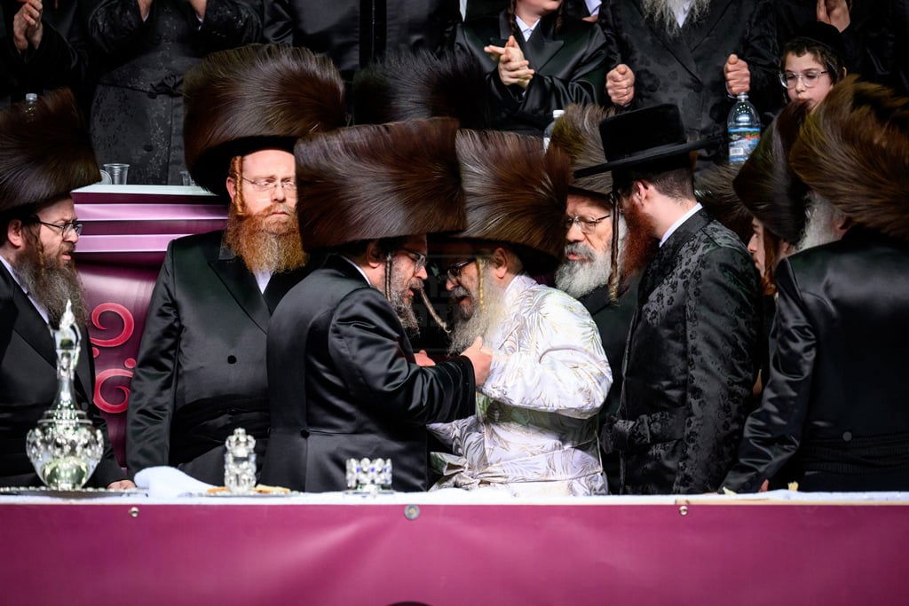 שמחת נישואי נינתו הראשונה של האדמו"ר מסאטמר