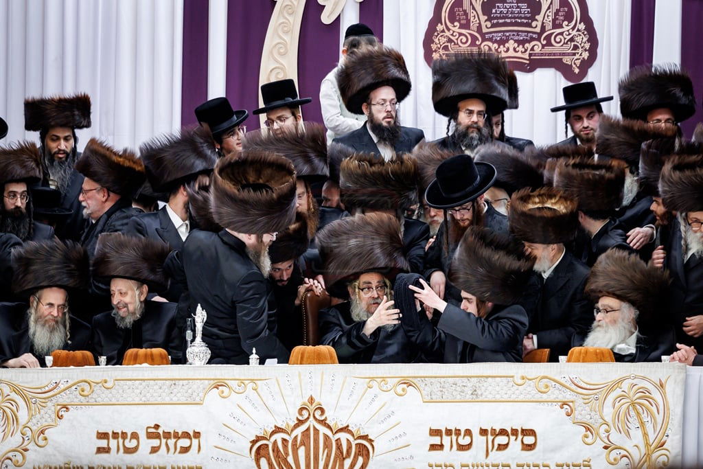 שמחת נישואי נינתו הראשונה של האדמו"ר מסאטמר