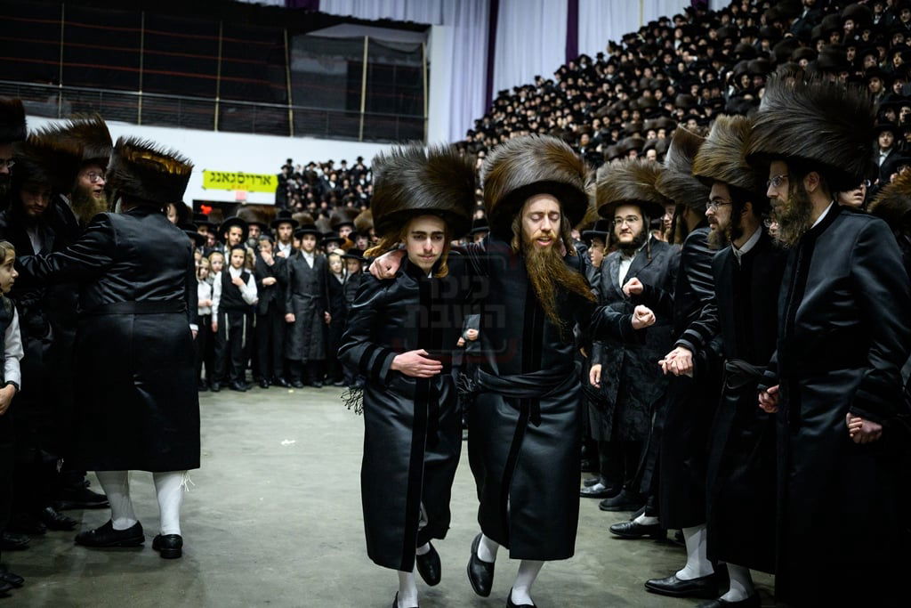 שמחת נישואי נינתו הראשונה של האדמו"ר מסאטמר