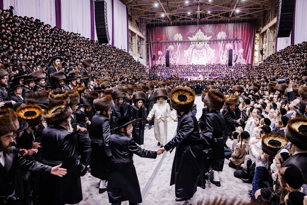 שמחת נישואי נינתו הראשונה של האדמו"ר מסאטמר