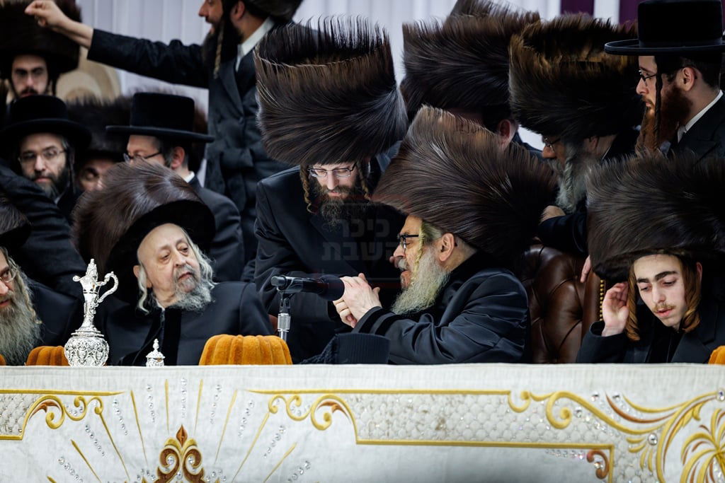 שמחת נישואי נינתו הראשונה של האדמו"ר מסאטמר