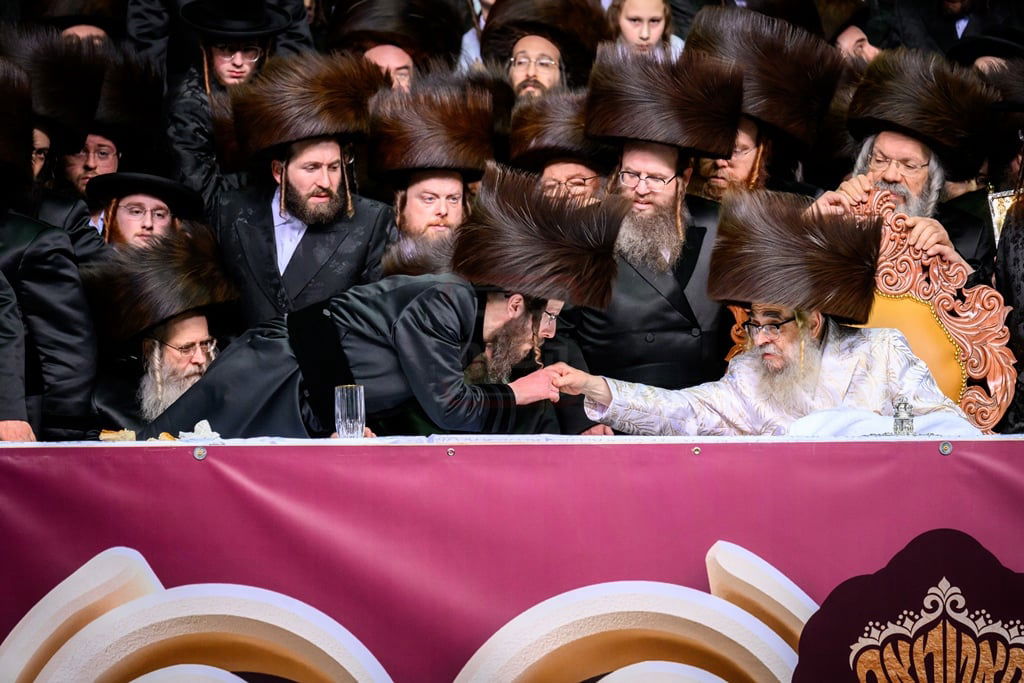 שמחת נישואי נינתו הראשונה של האדמו"ר מסאטמר