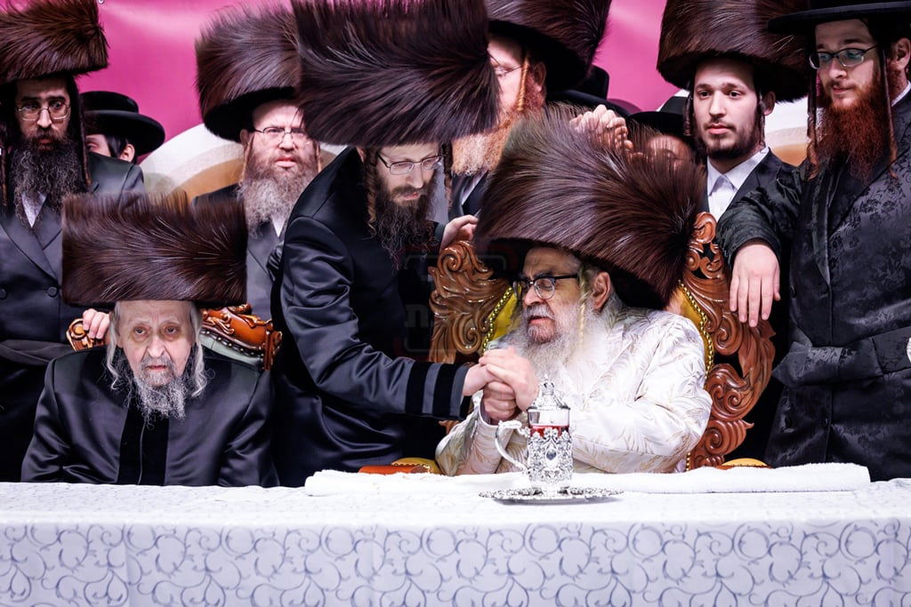 שמחת נישואי נינתו הראשונה של האדמו"ר מסאטמר