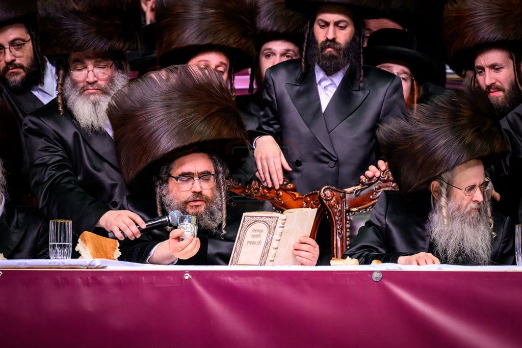 שמחת נישואי נינתו הראשונה של האדמו"ר מסאטמר