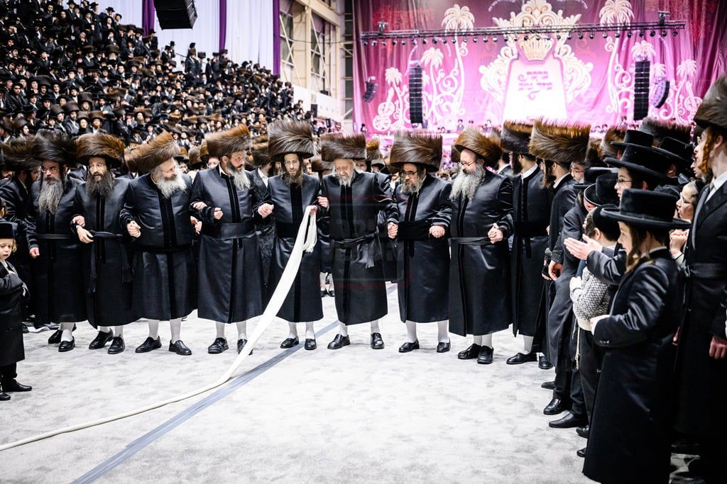 שמחת נישואי נינתו הראשונה של האדמו"ר מסאטמר