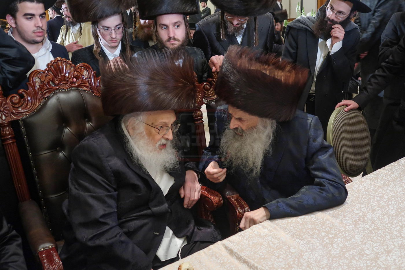 האחים האדמו"ר מהורדנקא והגאון החיד"א וייס בשמחה