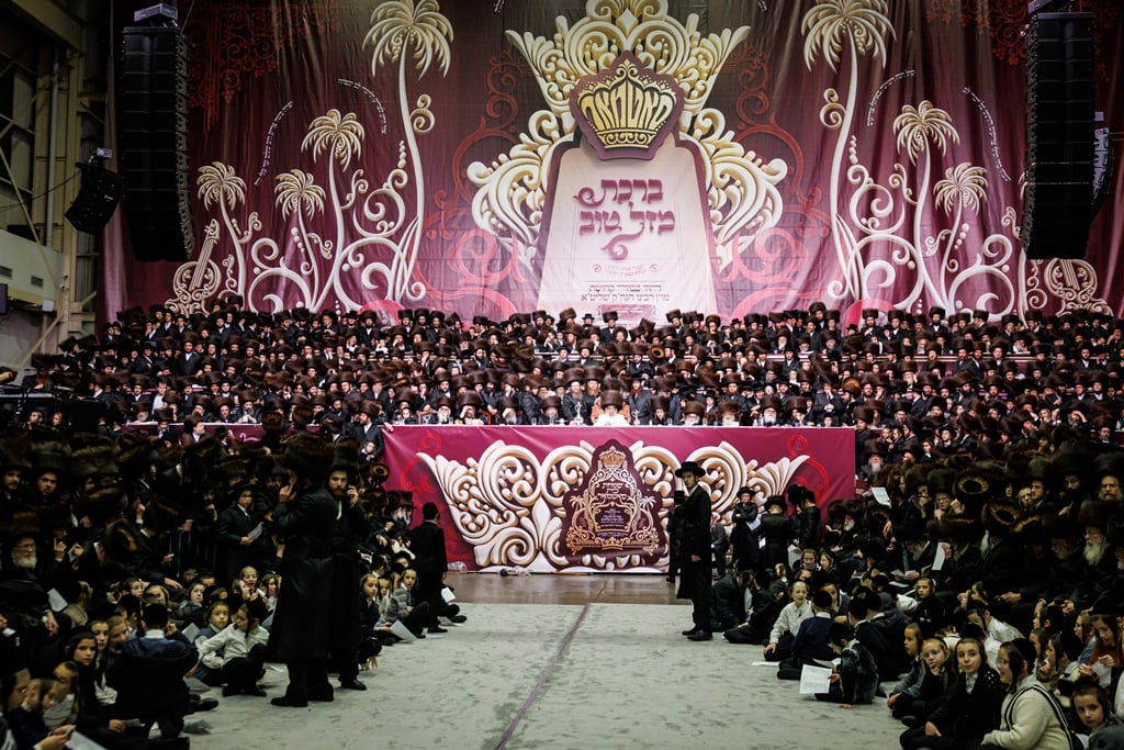 שמחת נישואי נינתו הראשונה של האדמו"ר מסאטמר