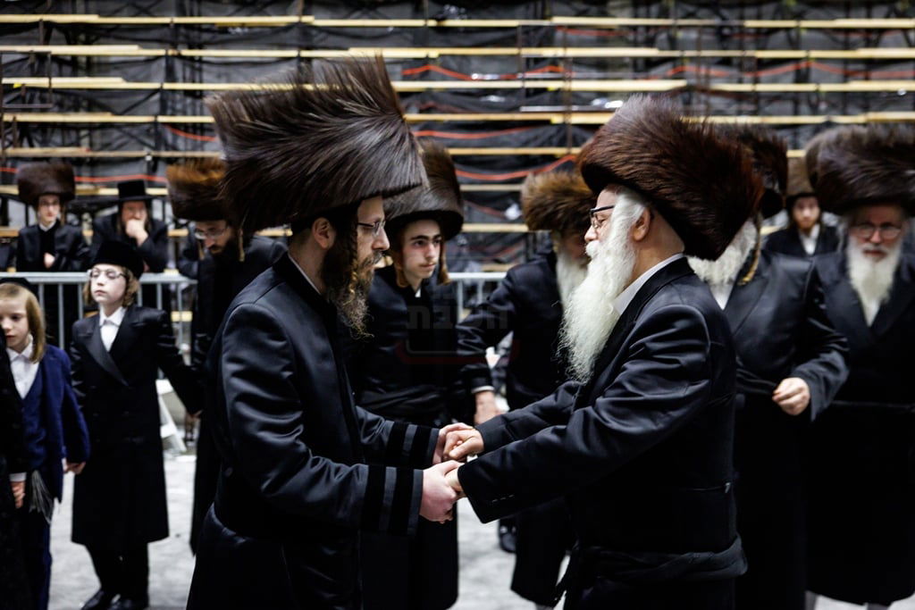 שמחת נישואי נינתו הראשונה של האדמו"ר מסאטמר