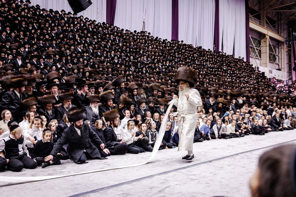 שמחת נישואי נינתו הראשונה של האדמו"ר מסאטמר