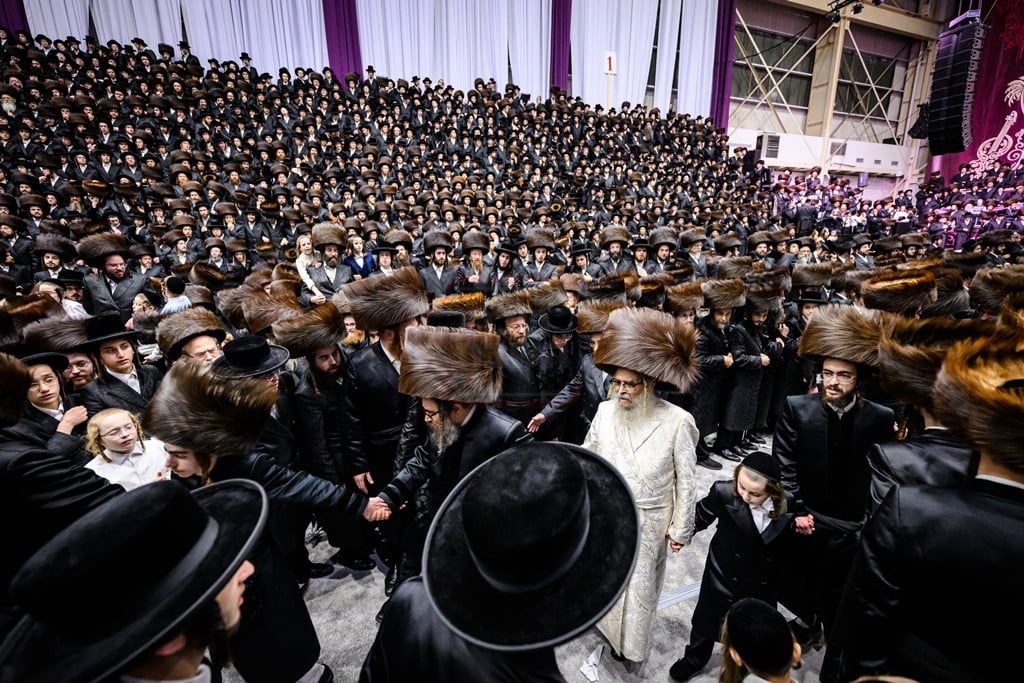 שמחת נישואי נינתו הראשונה של האדמו"ר מסאטמר