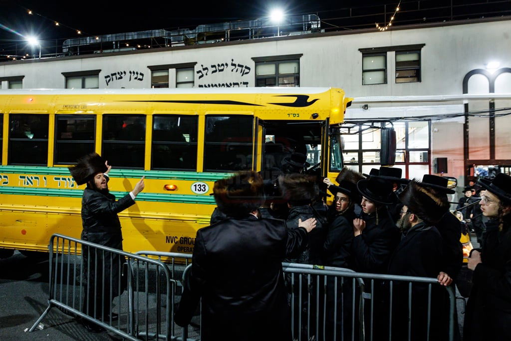 שמחת נישואי נינתו הראשונה של האדמו"ר מסאטמר
