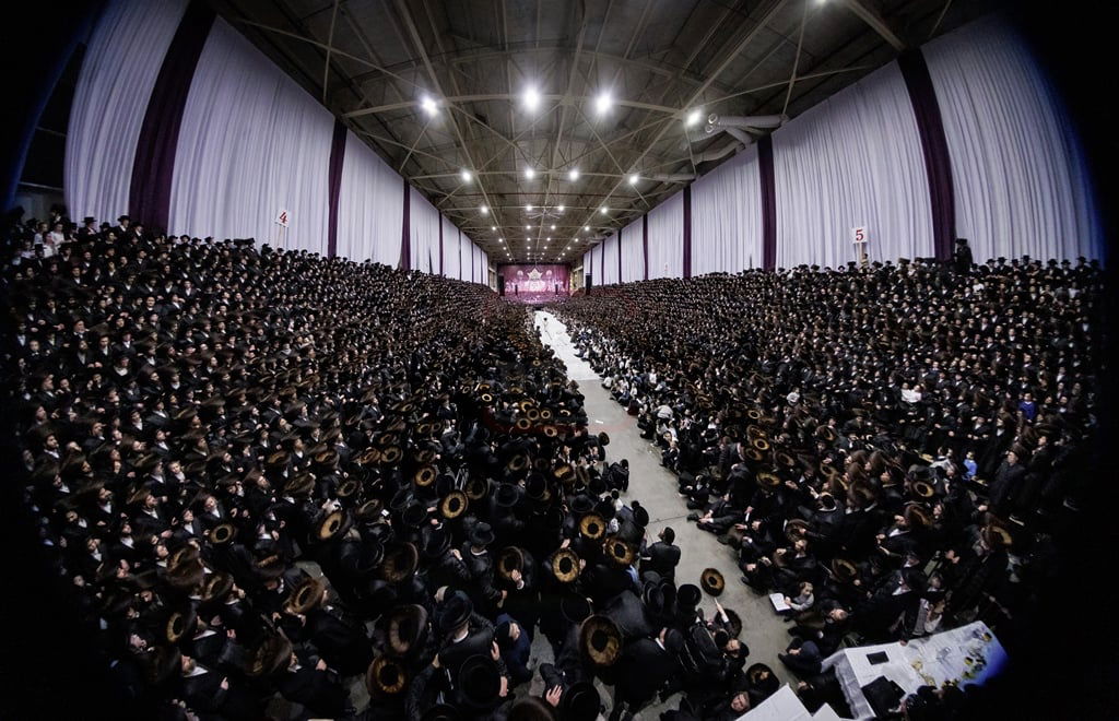 שמחת נישואי נינתו הראשונה של האדמו"ר מסאטמר