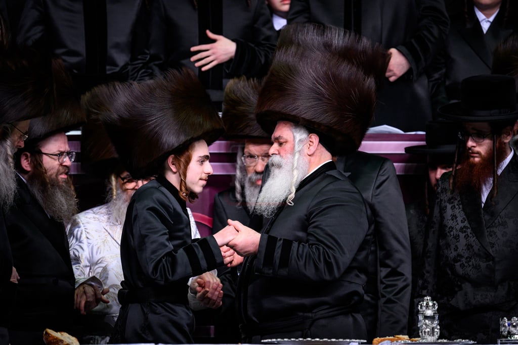 שמחת נישואי נינתו הראשונה של האדמו"ר מסאטמר