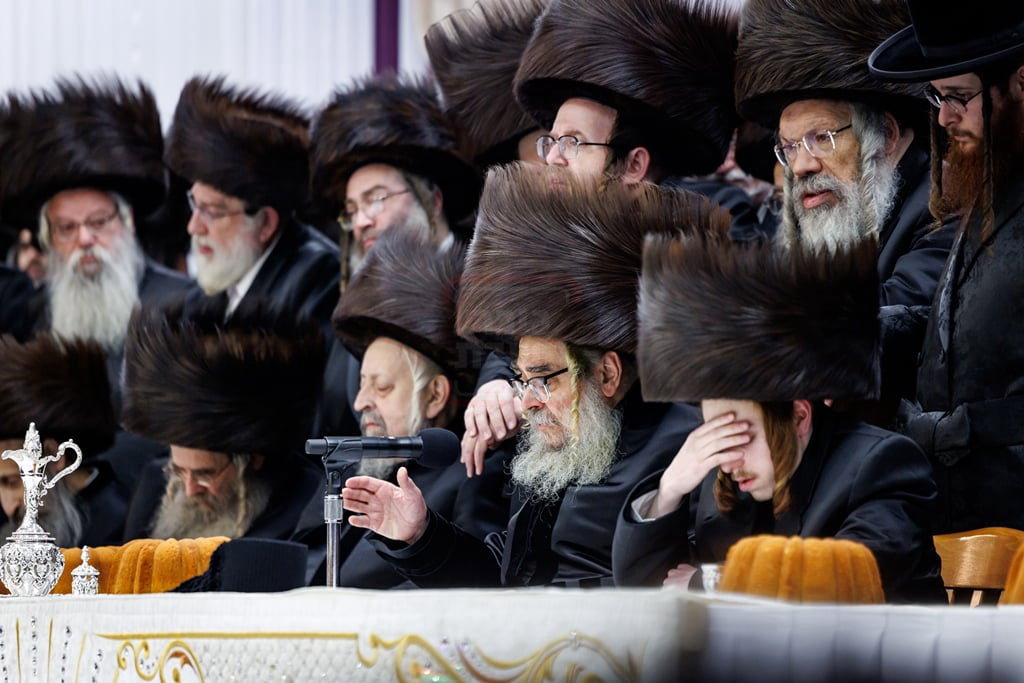 שמחת נישואי נינתו הראשונה של האדמו"ר מסאטמר