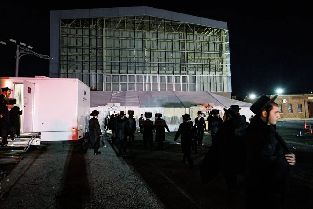 שמחת נישואי נינתו הראשונה של האדמו"ר מסאטמר