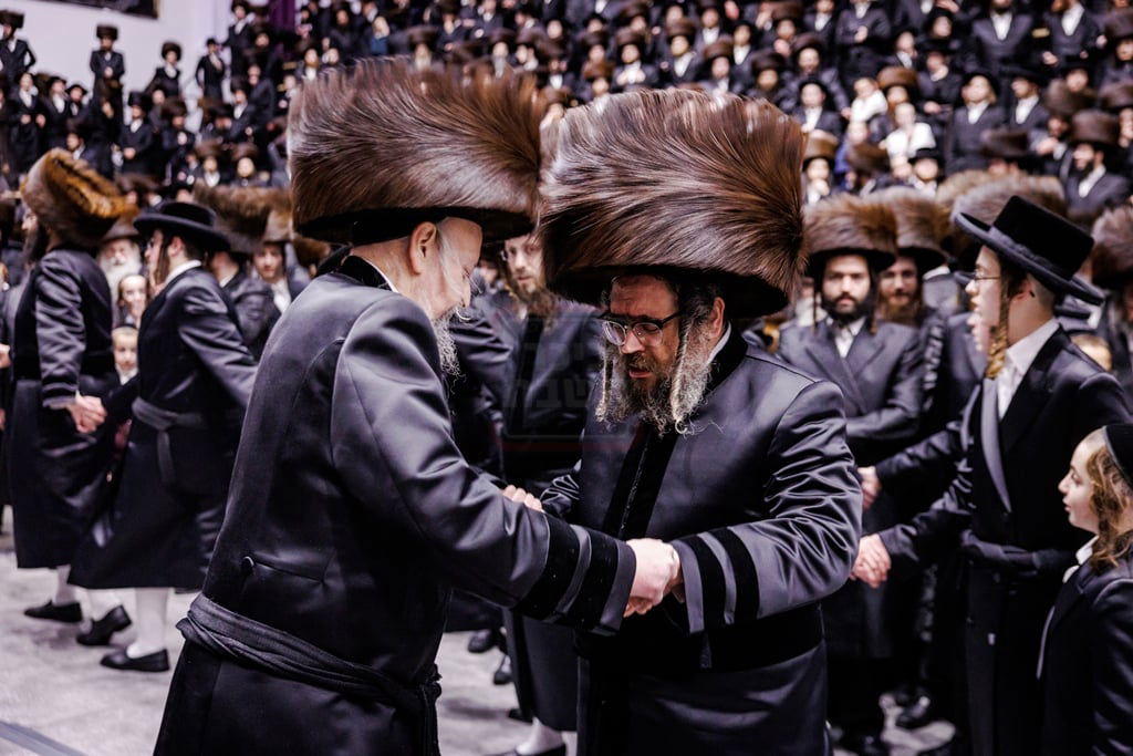 שמחת נישואי נינתו הראשונה של האדמו"ר מסאטמר