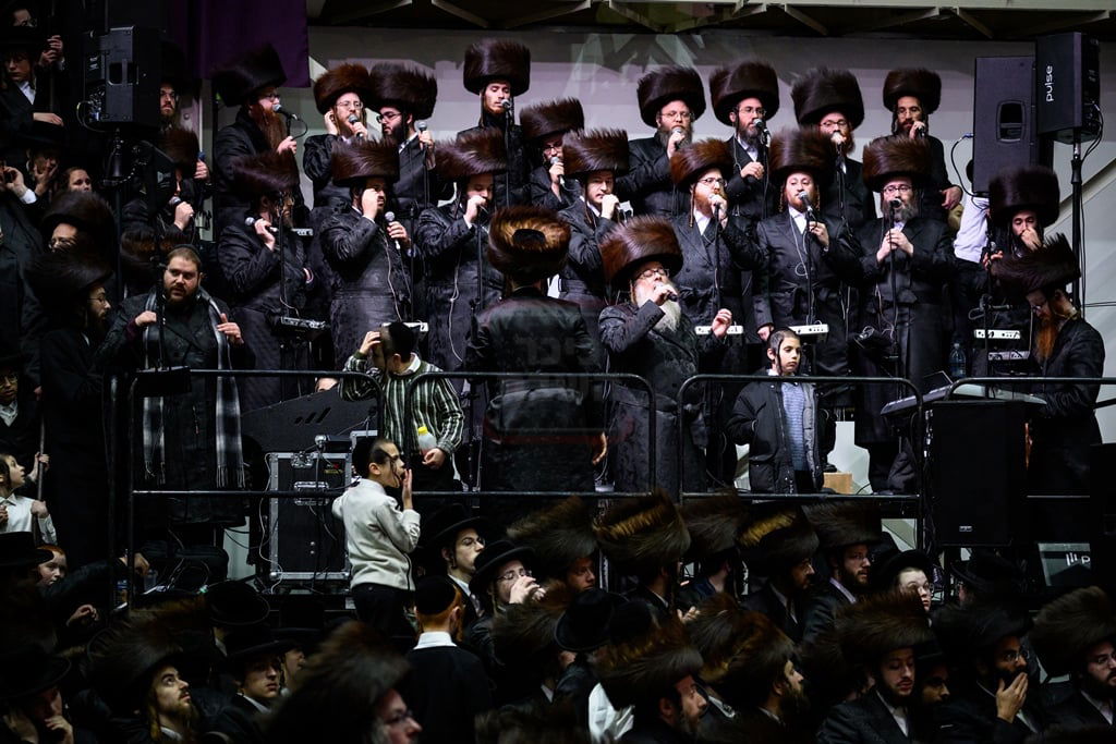 שמחת נישואי נינתו הראשונה של האדמו"ר מסאטמר