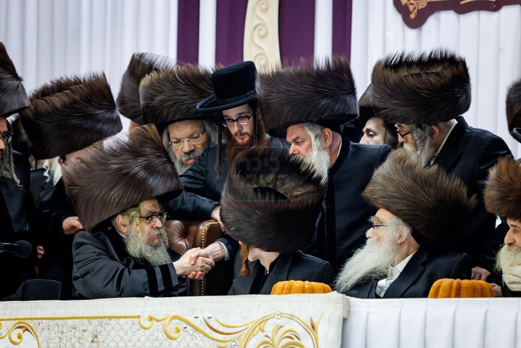 שמחת נישואי נינתו הראשונה של האדמו"ר מסאטמר