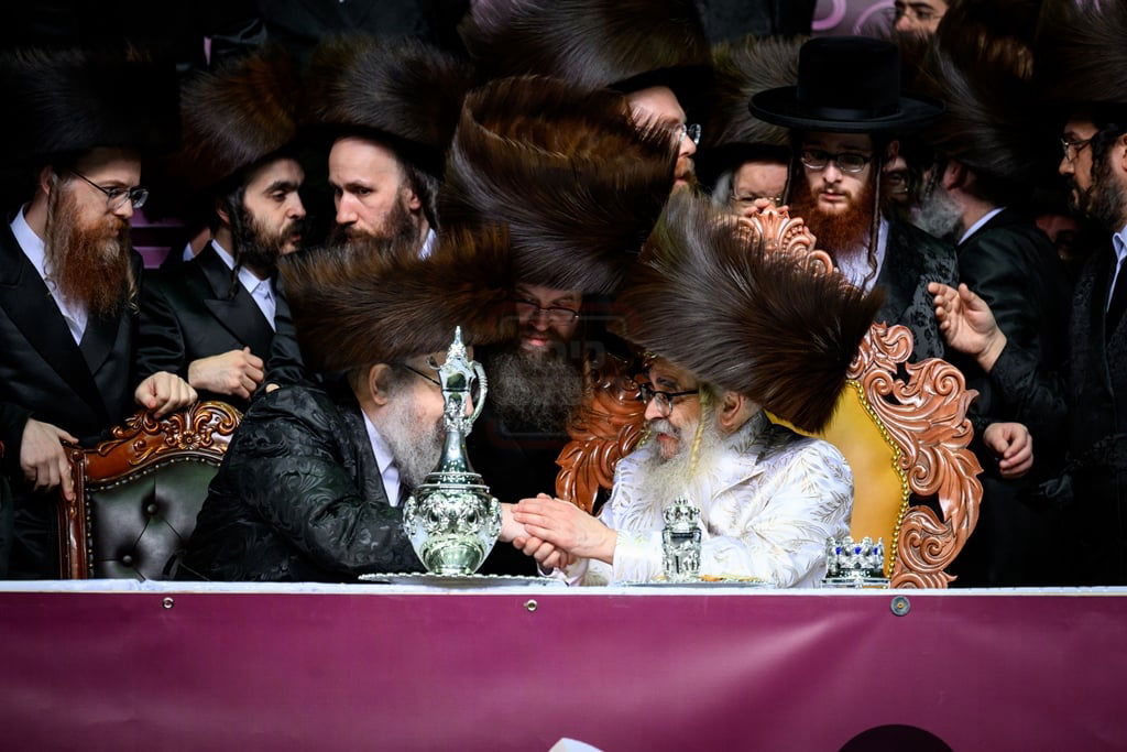 שמחת נישואי נינתו הראשונה של האדמו"ר מסאטמר