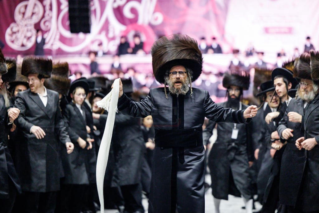 שמחת נישואי נינתו הראשונה של האדמו"ר מסאטמר