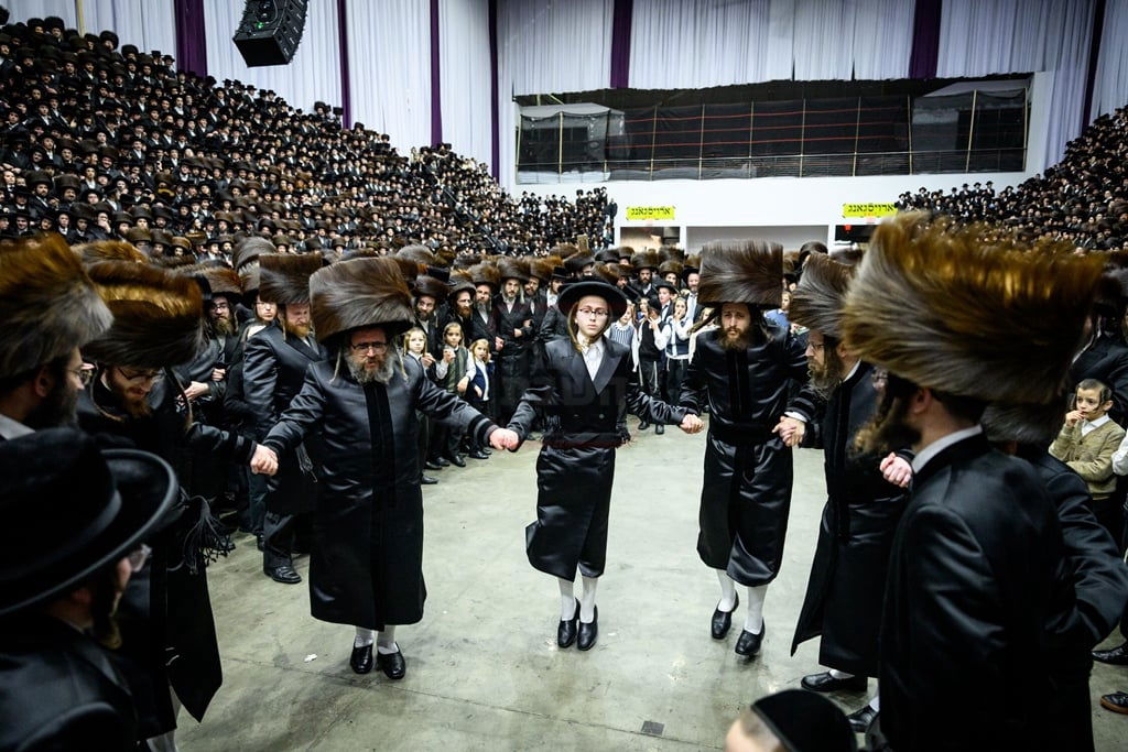 שמחת נישואי נינתו הראשונה של האדמו"ר מסאטמר