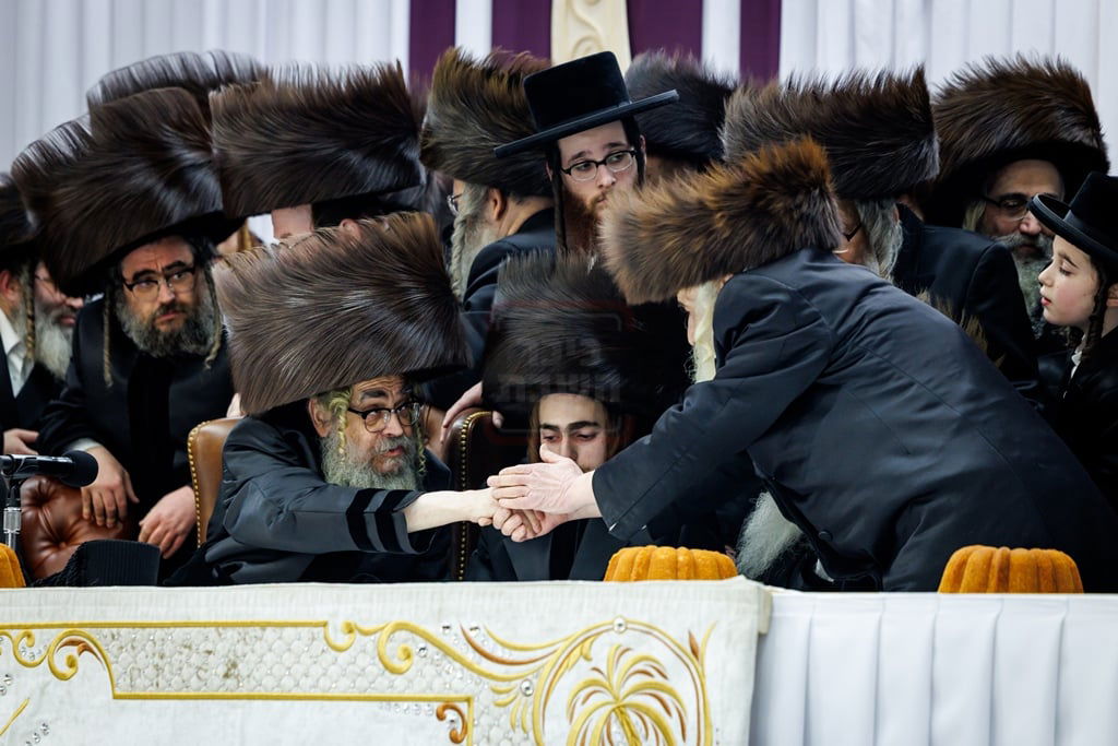 שמחת נישואי נינתו הראשונה של האדמו"ר מסאטמר